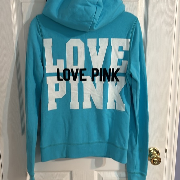 Women’s Pink zip up hoodie - Picture 2 of 3